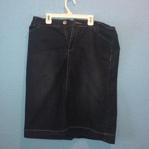 Christopher & Banks Denim Skirt